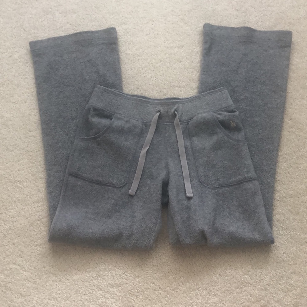 Old Navy Girls Grey Fleece Pants Size Large